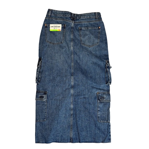 NWT Gemma Rae Blue Jean Skirt with Pockets Size 3 / 26 - Picture 3 of 9